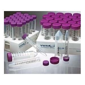 Labcon VWR SuperClear Ultra-High Performance Centrifuge Tubes with Flat or Plug Caps, Polypropylene 3182-345-306 Tubes With Plug Caps