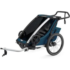 Thule Chariot Cross 1-Seat Multisport Bike Trailer - Majolica Blue Thule Chariot Cross 1-Seat Multisport Bike Trailer - Majolica Blue