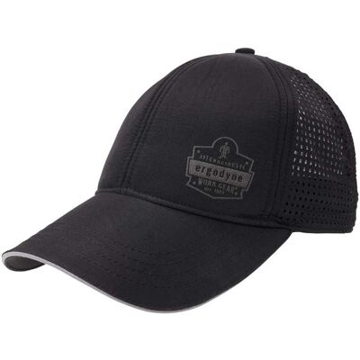 Ergodyne Chill-Its 8937 Performance Cooling Baseball Cap - Black Ergodyne Chill-Its 8937 Performance Cooling Baseball Cap - Black