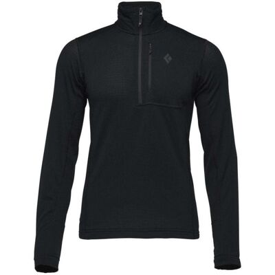 Black Diamond Men's Coefficient LT Quarter Zip Pullover Black Diamond Men's Coefficient LT Quarter Zip Pullover