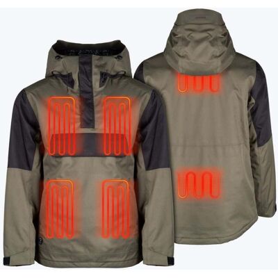 Mobile Warming Men's Denali Anorak 1/4 Zip Heated Hoodie Mobile Warming Men's Denali Anorak 1/4 Zip Heated Hoodie