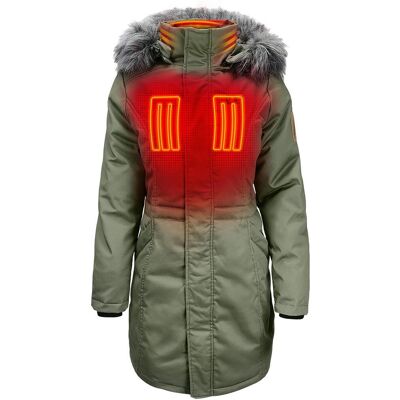 ActionHeat 5V Women's Battery Heated Parka Jacket ActionHeat 5V Women's Battery Heated Parka Jacket