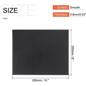 Unique ABS Plastic Sheet ABS Board for Building Model, DIY Crafts, Panel,Model Making 10 x 8 x 0.03 Inch Unique ABS Plastic Sheet ABS Board for Building Model, DIY Crafts, Panel,Model Making 10 x 8 x 0.03 Inch