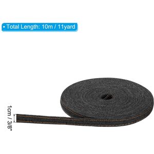 Unique Denim Ribbon, 1 Roll 11 Yard Craft Strip Black 3/8 Unique Denim Ribbon, 1 Roll 11 Yard Craft Strip Black 3/8
