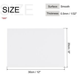 Unique ABS Plastic Sheet, ABS Styrene Sheets for Building Model DIY Crafts Panel 12 Inch x 8 Inch x 0.02 Inch Unique ABS Plastic Sheet, ABS Styrene Sheets for Building Model DIY Crafts Panel 12 Inch x 8 Inch x 0.02 Inch