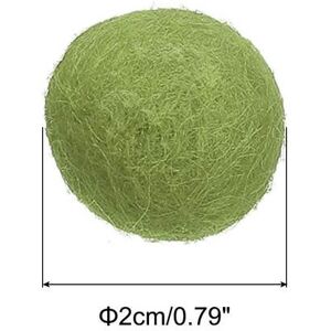 Unique Wool Felt Balls Beads Woolen Fabric 2cm 20mm for Home Crafts 10Pcs Dark Green 0.79 In. W X 0.79 In. H X 0.0 In. D Unique Wool Felt Balls Beads Woolen Fabric 2cm 20mm for Home Crafts 10Pcs Dark Green 0.79 In. W X 0.79 In. H X 0.0 In. D
