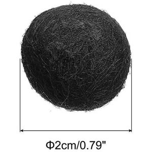 Unique Wool Felt Balls Beads Woolen Fabric 2cm 20mm for Home Crafts 10Pcs Black 0.79 In. W X 0.79 In. H X 0.0 In. D Unique Wool Felt Balls Beads Woolen Fabric 2cm 20mm for Home Crafts 10Pcs Black 0.79 In. W X 0.79 In. H X 0.0 In. D