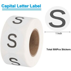 Unique Letter A Inventory Labels, 1 Inch Capital Letter Stickers (1Roll/Total 500Pcs) - 1 Inch Letter S 1 Inch Unique Letter A Inventory Labels, 1 Inch Capital Letter Stickers (1Roll/Total 500Pcs) - 1 Inch Letter S 1 Inch