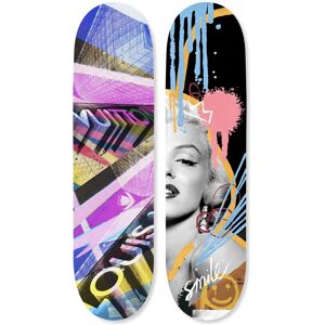 Notori Art Notoriart Urban Graffiti Acrylic Wall Art Die-Cut Easy-to-Hang, 2 Panel 8 Black Iconic Jungle Notori Art Notoriart Urban Graffiti Acrylic Wall Art Die-Cut Easy-to-Hang, 2 Panel 8 Black Iconic Jungle