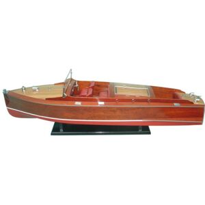 Old Modern Handicrafts Chris Craft Runabout Painted Ready for RC Medium Speedboat Model Multi-Color 32.0 In. L X 10.0 In. W X 9.4 In. H Old Modern Handicrafts Chris Craft Runabout Painted Ready for RC Medium Speedboat Model Multi-Color 32.0 In. L X 10.0 In. W X 9.4 In. H