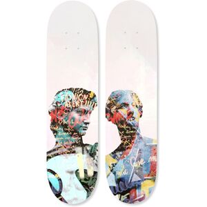 Notori Art Notoriart Urban Graffiti Acrylic Wall Art Die-Cut Easy-to-Hang, 2 Panel 8 Black Still Graffiti Notori Art Notoriart Urban Graffiti Acrylic Wall Art Die-Cut Easy-to-Hang, 2 Panel 8 Black Still Graffiti