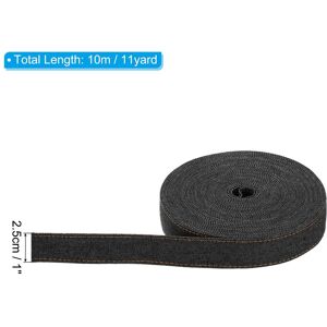 Unique Denim Ribbon, 1 Roll 11 Yard Craft Strip Black 1 Unique Denim Ribbon, 1 Roll 11 Yard Craft Strip Black 1