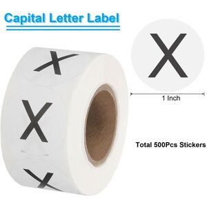 Unique Letter A Inventory Labels, 1 Inch Capital Letter Stickers (1Roll/Total 500Pcs) - 1 Inch Letter X 1 Inch Unique Letter A Inventory Labels, 1 Inch Capital Letter Stickers (1Roll/Total 500Pcs) - 1 Inch Letter X 1 Inch