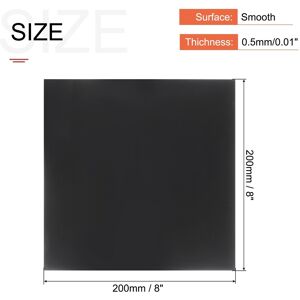 Unique ABS Plastic Sheet ABS Board for Building Model, DIY Crafts, Panel,Model Making 8 x 8 x 0.02 Inch Unique ABS Plastic Sheet ABS Board for Building Model, DIY Crafts, Panel,Model Making 8 x 8 x 0.02 Inch