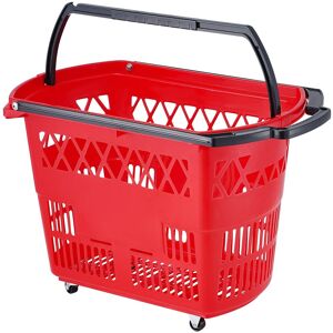 Shopping Basket for Retail Store Supermarket Grocery Shopping Red 6 pcs 39L Red Shopping Basket for Retail Store Supermarket Grocery Shopping Red 6 pcs 39L Red
