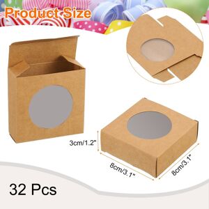 Unique Soap Packaging Boxes Kraft Soap Box Mini Soap Present Treat Gift Box for Bakery Candy Packaging Jewelry Display, Brown 3.1 x 3.1 x 1.2 Inch Unique Soap Packaging Boxes Kraft Soap Box Mini Soap Present Treat Gift Box for Bakery Candy Packaging Jewelry Display, Brown 3.1 x 3.1 x 1.2 Inch