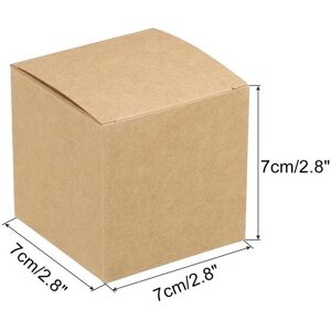 Unique Paper Cardboard Boxes Gift Paper Box Brown 2.8x2.8x2.8 Inch for Gift Wrap 30Pcs Brown 0.1 In. L X 0.1 In. W X 0.1 In. H Unique Paper Cardboard Boxes Gift Paper Box Brown 2.8x2.8x2.8 Inch for Gift Wrap 30Pcs Brown 0.1 In. L X 0.1 In. W X 0.1 In. H