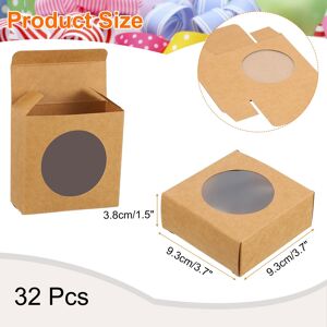 Unique Soap Packaging Boxes Kraft Soap Box Mini Soap Present Treat Gift Box for Bakery Candy Packaging Jewelry Display, Brown 3.7 x 3.7 x 1.5 Inch Unique Soap Packaging Boxes Kraft Soap Box Mini Soap Present Treat Gift Box for Bakery Candy Packaging Jewelry Display, Brown 3.7 x 3.7 x 1.5 Inch