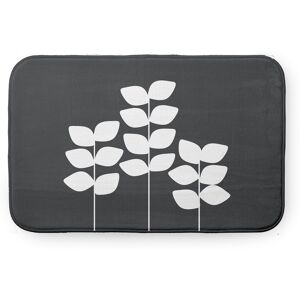 E by Design Simple Stems Bathmat Grey 34 E by Design Simple Stems Bathmat Grey 34