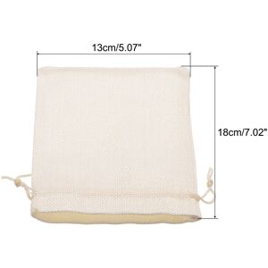 Unique Linen Burlap Bags with Drawstring for Gifts Christmas Presents - 13 x 18cm Beige 13 x 18cm Unique Linen Burlap Bags with Drawstring for Gifts Christmas Presents - 13 x 18cm Beige 13 x 18cm