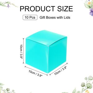 Unique Gift Boxes, Square Cardboard Craft Box with Lids, Favor Treat Candy Container for Gift Wrapping, Wedding, Party Supplies - 3.9 Blue 3.9 Unique Gift Boxes, Square Cardboard Craft Box with Lids, Favor Treat Candy Container for Gift Wrapping, Wedding, Party Supplies - 3.9 Blue 3.9