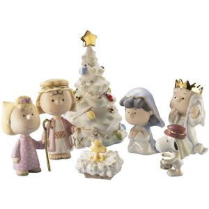 Lenox Peanuts 7-Piece Christmas Pageant Figurines - 1.75 Multi 1.75 Lenox Peanuts 7-Piece Christmas Pageant Figurines - 1.75 Multi 1.75