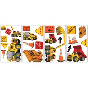 Roommates Under Construction Peel & Stick Wall Decals Multi-Color See Details Roommates Under Construction Peel & Stick Wall Decals Multi-Color See Details