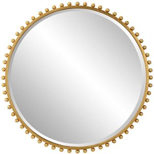Uttermost Taza Round Mirror Gold Medium (15''-32'' high) Uttermost Taza Round Mirror Gold Medium (15''-32'' high)
