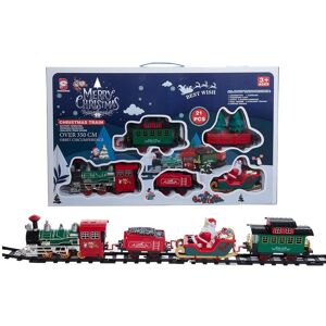 Kurt S. Adler Kurt Adler Battery Operated Musical Train with Tree and Santa Table Piece Red 3.0 In. L X 22.8 In. W X 14.0 In. H Kurt S. Adler Kurt Adler Battery Operated Musical Train with Tree and Santa Table Piece Red 3.0 In. L X 22.8 In. W X 14.0 In. H