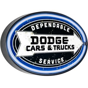 Crystal Art American Art Decor Dodge Cars & Trucks LED Sign Wall Decor for Man Cave Bar Garage White 1.5 In. W X 9.5 In. H X 17.0 In. D Crystal Art American Art Decor Dodge Cars & Trucks LED Sign Wall Decor for Man Cave Bar Garage White 1.5 In. W X 9.5 In. H X 17.0 In. D