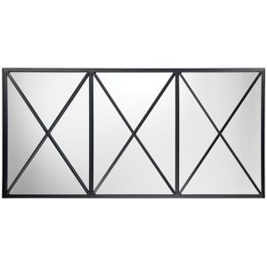 Alden Decor Hunter Iron Rectangle Mirror Black Large (over 32'' high) Alden Decor Hunter Iron Rectangle Mirror Black Large (over 32'' high)