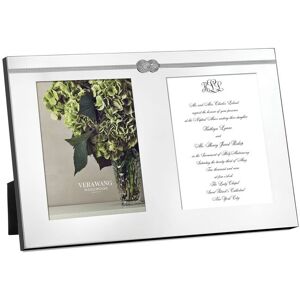 Wedgwood Vera Wang Infinity 5x7 Double Invitation Metal Frame Silver 9x14 Wedgwood Vera Wang Infinity 5x7 Double Invitation Metal Frame Silver 9x14