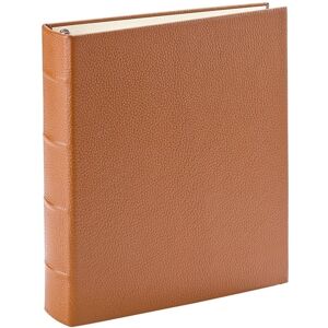 Graphic Image Medium 3-Ring Clear Pocket Album, Leather, Saddle Tan 4x6 Graphic Image Medium 3-Ring Clear Pocket Album, Leather, Saddle Tan 4x6