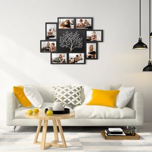 HELLO LAURA 8 Opening 4x6 Picture Frame Collage Family Tree Wall Hanging Black2 4x6 HELLO LAURA 8 Opening 4x6 Picture Frame Collage Family Tree Wall Hanging Black2 4x6