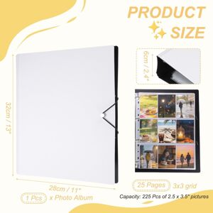 Unique Mini Photo Album, 2.5 x 3.5 White 0.01 In. W X 0.01 In. H X 0.01 In. D Unique Mini Photo Album, 2.5 x 3.5 White 0.01 In. W X 0.01 In. H X 0.01 In. D