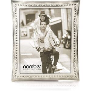 Nambe Beaded Picture Frame Silver Holds One 8 x 10 Photo Nambe Beaded Picture Frame Silver Holds One 8 x 10 Photo