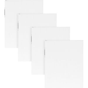 DesignOvation Cydney Set of 4 Fabric Photo Albums White 40 Photos DesignOvation Cydney Set of 4 Fabric Photo Albums White 40 Photos