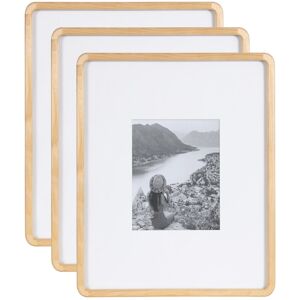 Kate and Laurel Inglewood Picture Frame Set Natural 16x20 matted to 8x10 Kate and Laurel Inglewood Picture Frame Set Natural 16x20 matted to 8x10