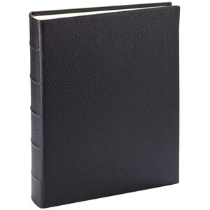 Graphic Image Medium 3-Ring Clear Pocket Album, Leather, Black Black 4x6 Graphic Image Medium 3-Ring Clear Pocket Album, Leather, Black Black 4x6