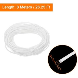 Unique Silicone Foam Seal Strip, Long Sponge Rubber Weather Seal Strip for Machinery and Industries - White 1.8mm x 8m Unique Silicone Foam Seal Strip, Long Sponge Rubber Weather Seal Strip for Machinery and Industries - White 1.8mm x 8m