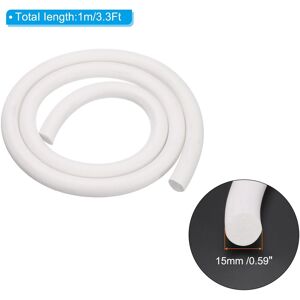 Unique Silicone Foam Seal Strip, Round High Density Solid Sponge Rubber Weather Stripping Cord for Sealing Gap White 0.59 Unique Silicone Foam Seal Strip, Round High Density Solid Sponge Rubber Weather Stripping Cord for Sealing Gap White 0.59