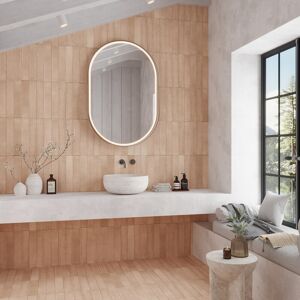Apollo Tile Cadence 3x16 Earthy Terracotta Porcelain Subway Wall and Floor Tile (14.21 sq ft/case) - 44 Pack Brown 16.0 In. L X 16.0 In. W X 8.0 In. D Apollo Tile Cadence 3x16 Earthy Terracotta Porcelain Subway Wall and Floor Tile (14.21 sq ft/case) - 44 Pack Brown 16.0 In. L X 16.0 In. W X 8.0 In. D