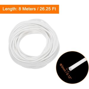 Unique Silicone Foam Seal Strip, Long Sponge Rubber Weather Seal Strip for Machinery and Industries - White 3mm x 8m Unique Silicone Foam Seal Strip, Long Sponge Rubber Weather Seal Strip for Machinery and Industries - White 3mm x 8m