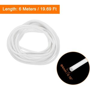 Unique Silicone Foam Seal Strip, Long Sponge Rubber Weather Seal Strip for Machinery and Industries - White 4mm x 6m Unique Silicone Foam Seal Strip, Long Sponge Rubber Weather Seal Strip for Machinery and Industries - White 4mm x 6m