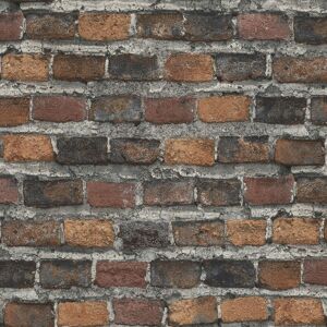 Advantage Lennox Rust Brick Wallpaper Red 396.0 In. L X 20.9 In. W X 0.03 In. H Advantage Lennox Rust Brick Wallpaper Red 396.0 In. L X 20.9 In. W X 0.03 In. H