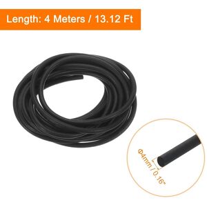 Unique Silicone Foam Seal Strip, Long Sponge Rubber Weather Seal Strip Round Rubber Cord - Black 4mm x 4m Unique Silicone Foam Seal Strip, Long Sponge Rubber Weather Seal Strip Round Rubber Cord - Black 4mm x 4m