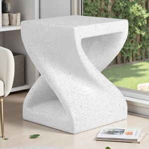 ZWYO HOSIMU 13.39 White Marble 13.39 In. L X 13.39 In. W X 17.91 In. H ZWYO HOSIMU 13.39 White Marble 13.39 In. L X 13.39 In. W X 17.91 In. H