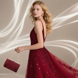 Unique Satin Evening Bag Clutch Purse for Women, Chain Tassel Wedding Handbag, Formal Clutch for Party Bride Guest Red 0.01 In. W X 0.01 In. H X 0.01 In. D Unique Satin Evening Bag Clutch Purse for Women, Chain Tassel Wedding Handbag, Formal Clutch for Party Bride Guest Red 0.01 In. W X 0.01 In. H X 0.01 In. D