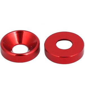 Unique M4 Aluminium Alloy Cup Head Engine Bay Bumper Washer Dark Red 15pcs M4 Unique M4 Aluminium Alloy Cup Head Engine Bay Bumper Washer Dark Red 15pcs M4