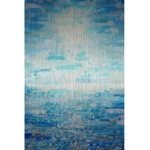 Parvez Taj 'Better Days' Painting Print on Brushed Aluminum - Multi 16 X 24 Parvez Taj 'Better Days' Painting Print on Brushed Aluminum - Multi 16 X 24